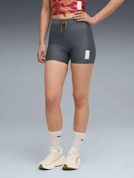 Велосипедки PUMA W x Saysky Short Tight комбінований верх сірий