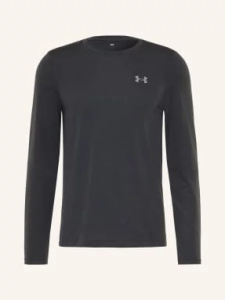 Under Armour Koszulka Funkcyjna Ua Wool Run schwarz czarna