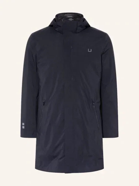 Ubr Kabát 2 V 1 Black Storm S Odnímatelnou Kapucí tmavě modrá černý