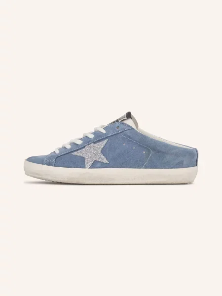 Golden Goose Mules Super-Star černošedá bílá