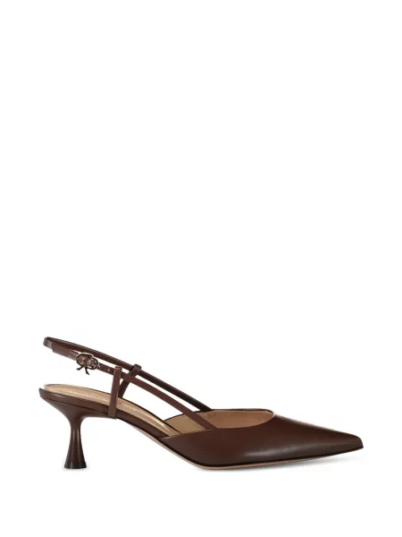 Pantofi cu toc Gianvito Rossi din piele maro