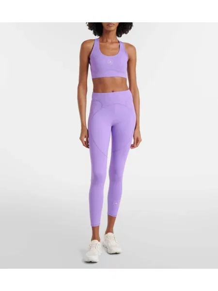 Sutien Adidas By Stella Mccartney cu autograf violet