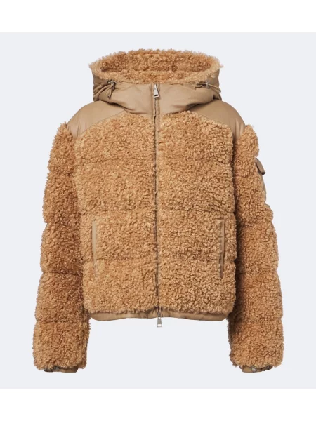 Ursuleț de pluș geacă cu puf Moncler maro