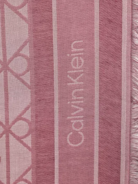 Fular Calvin Klein din modal roz