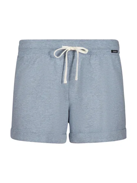 Skiny Pantaloni de pijama fumuriu albastru