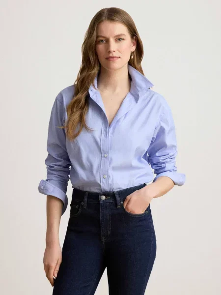 LAUREN RALPH LAUREN Cămașă | Relaxed fit albastru