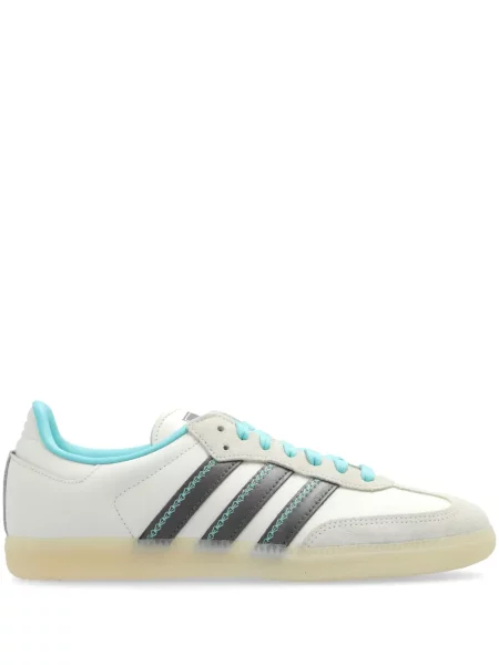 Δερμάτινα sneakers Adidas Samba μπλε