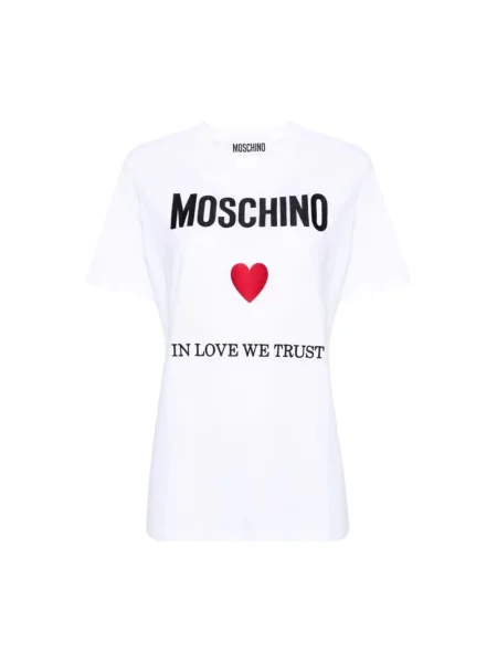 Koszulka Moschino biała