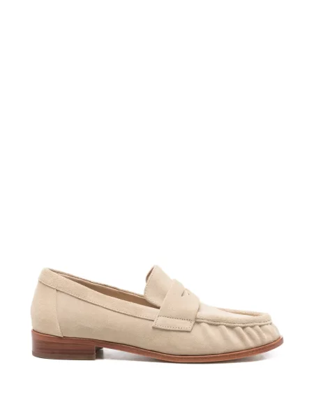 Pantofi loafer Strategia Shoes din piele de căprioară