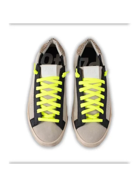 Sneakersy P448 beżowe