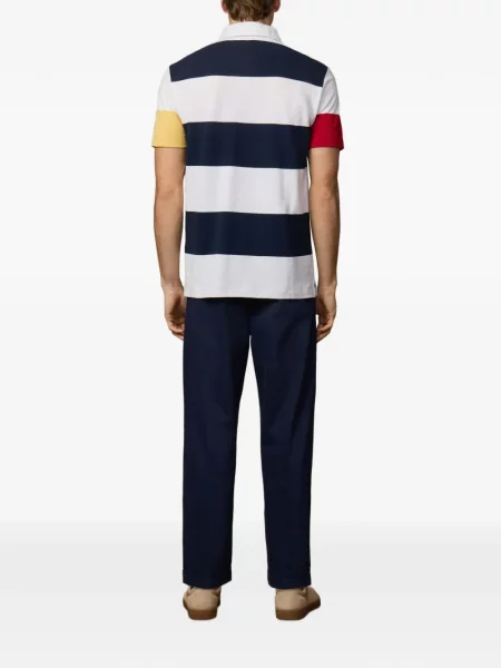 Tricou polo Hackett London alb