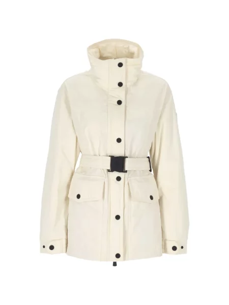 Cu centură geacă Moncler Grenoble cu glugă