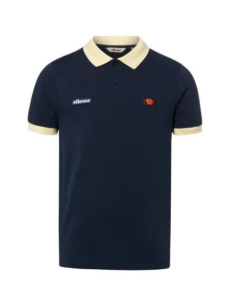 Ellesse Koszulka polo ellesse Lessepsia Mężczyźni jednolity S niebieski