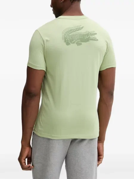 Tricou Lacoste cu autograf verde
