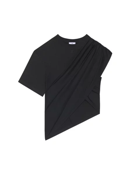 Bluzka Courreges czarna