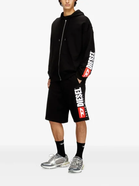 Pantaloni scurți Diesel negru