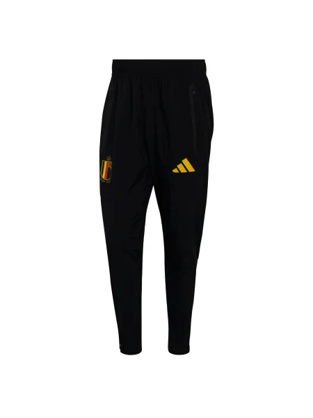ADIDAS PERFORMANCE Pantaloni sport Belgium Tiro Travel galben negru