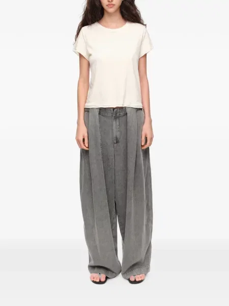 Cu centură pantaloni Bimba Y Lola gri