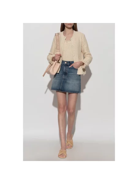 Top Emporio Armani beżowy