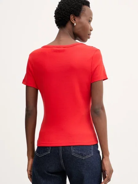 Tommy Hilfiger t-shirt czerwona
