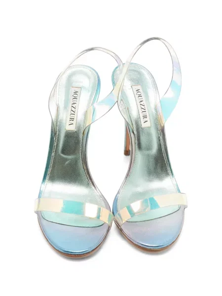 Sandale Aquazzura slingback albastru