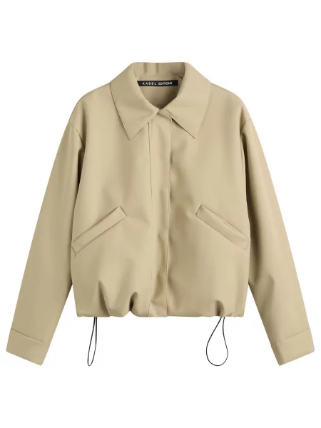 Kurtka bomber Kassl Editions beżowy