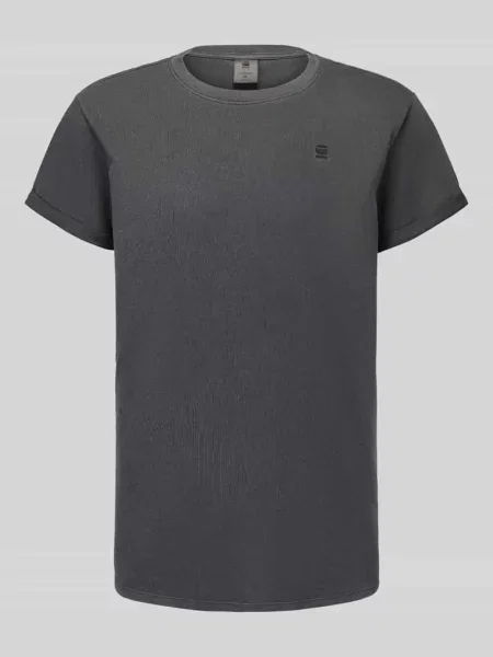 T-shirt o kroju regular fit z nadrukiem z logo model ‘Lash’ G-star czarna