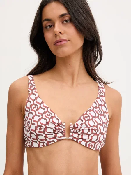 Max Mara Beachwear plavková podprsenka ARA oranžová