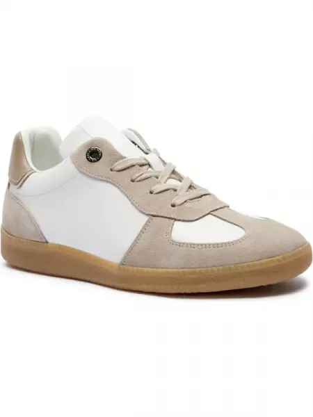 Marc Cain Bőr sneakers tornacipő fehér
