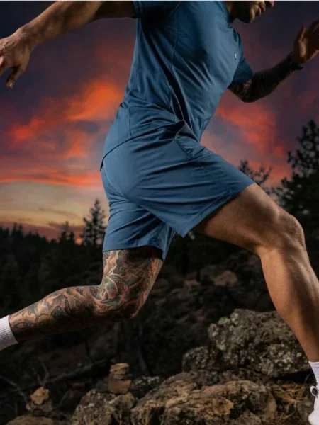 Sinsay Szorty sportowe niebieski