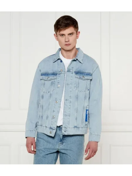 Karl Lagerfeld Jeans Farmer kabát kék