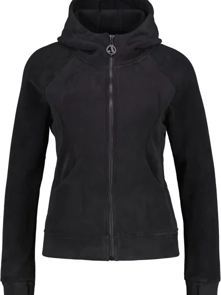 Alife & kickin Jachetă fleece AyuAK F' negru