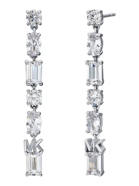 Обеци Michael Kors сребристо