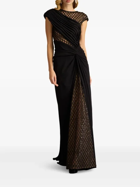 Rochie Tadashi Shoji cu paiete de costum negru
