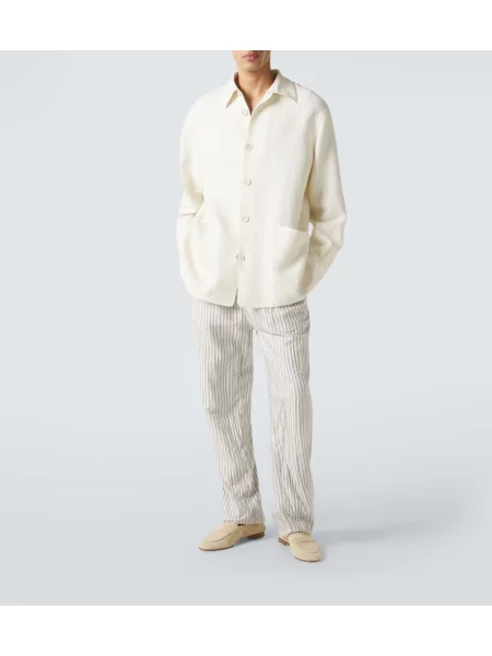Geacă Zegna de lână alb