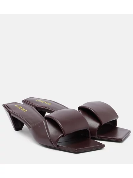 Papuci tip mules Loewe din piele