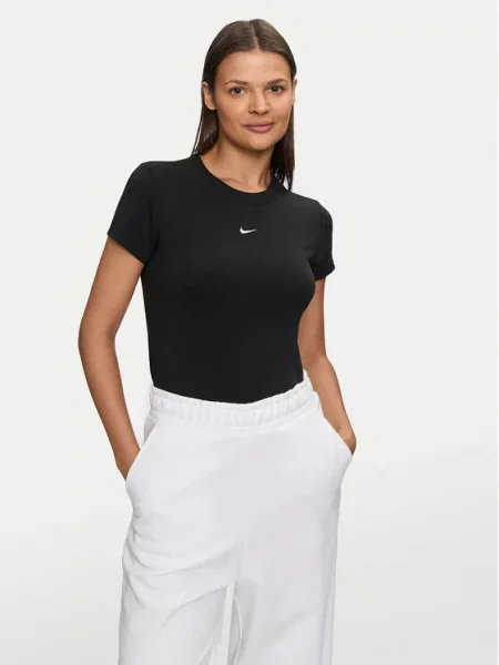 Nike Sportswear Marškinėliai / balta juoda
