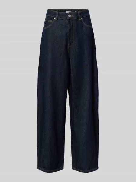 Jeansy barrel z czystej bawełny model BillysBRaw' Jake*s Casual granatowe
