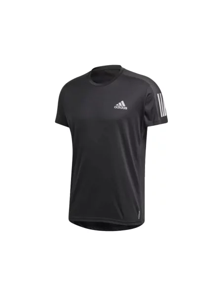 Trčanje majica Adidas crna