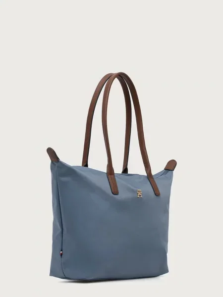 Tommy Hilfiger kabelka typu shopper dámska modrá