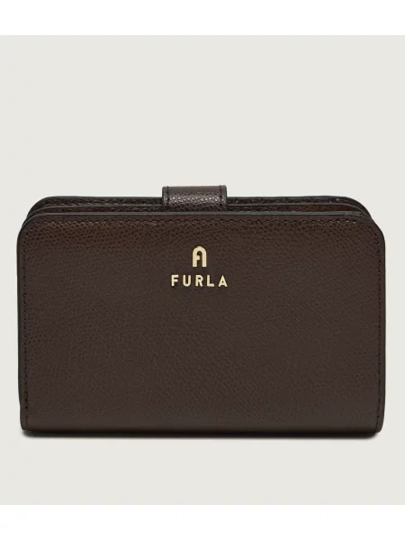 Furla női bőr pénztárca Camelia M barna