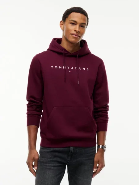 Tommy Jeans bluza z kapturem Mężczyźni lila S