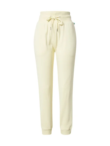 Urban Classics Kalhoty pastelově žlutá