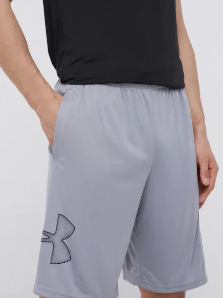 Under Armour Tréninkové šortky Tech Graphic šedé