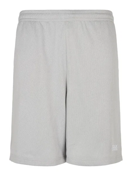 Urban Classics Pantaloni gri deschis alb
