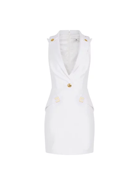 Mała mały kamizelka Elisabetta Franchi beżowa