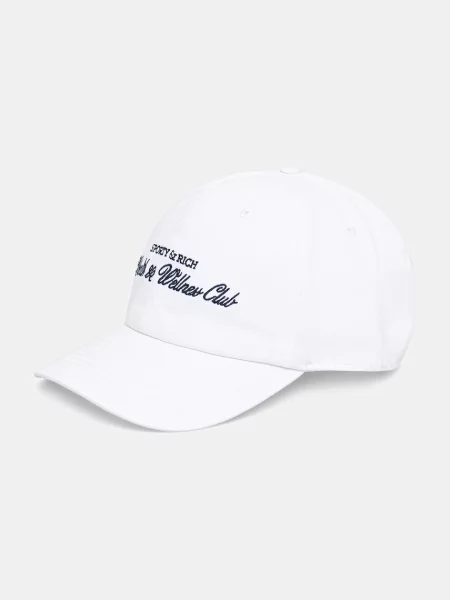 Sporty & Rich H&W Club καπέλο με γείσο λευκό