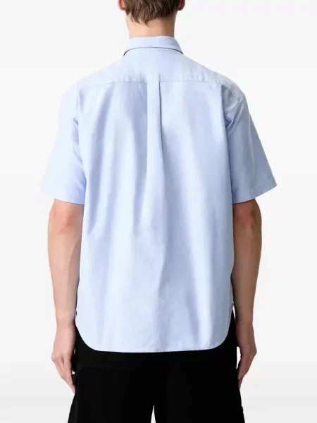 Scurt cămașă A Bathing Ape® cu imagine albastru