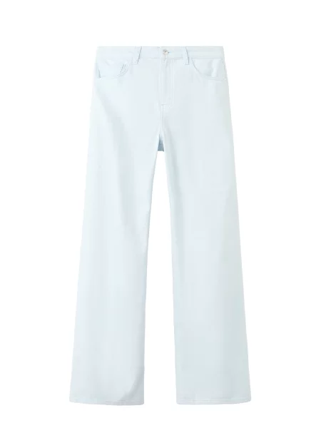 MANGO Jeans Belle pastel albastru