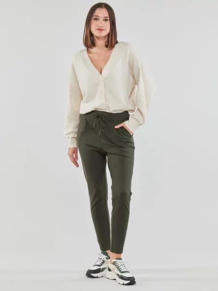 Hlače Vero Moda zelena
